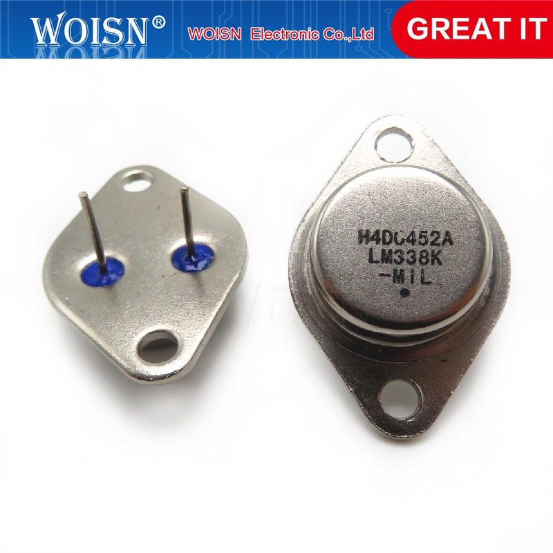 2pcs/lot LM338K LM338 TO3 TO-3 voltage regulator IC new  In Stock