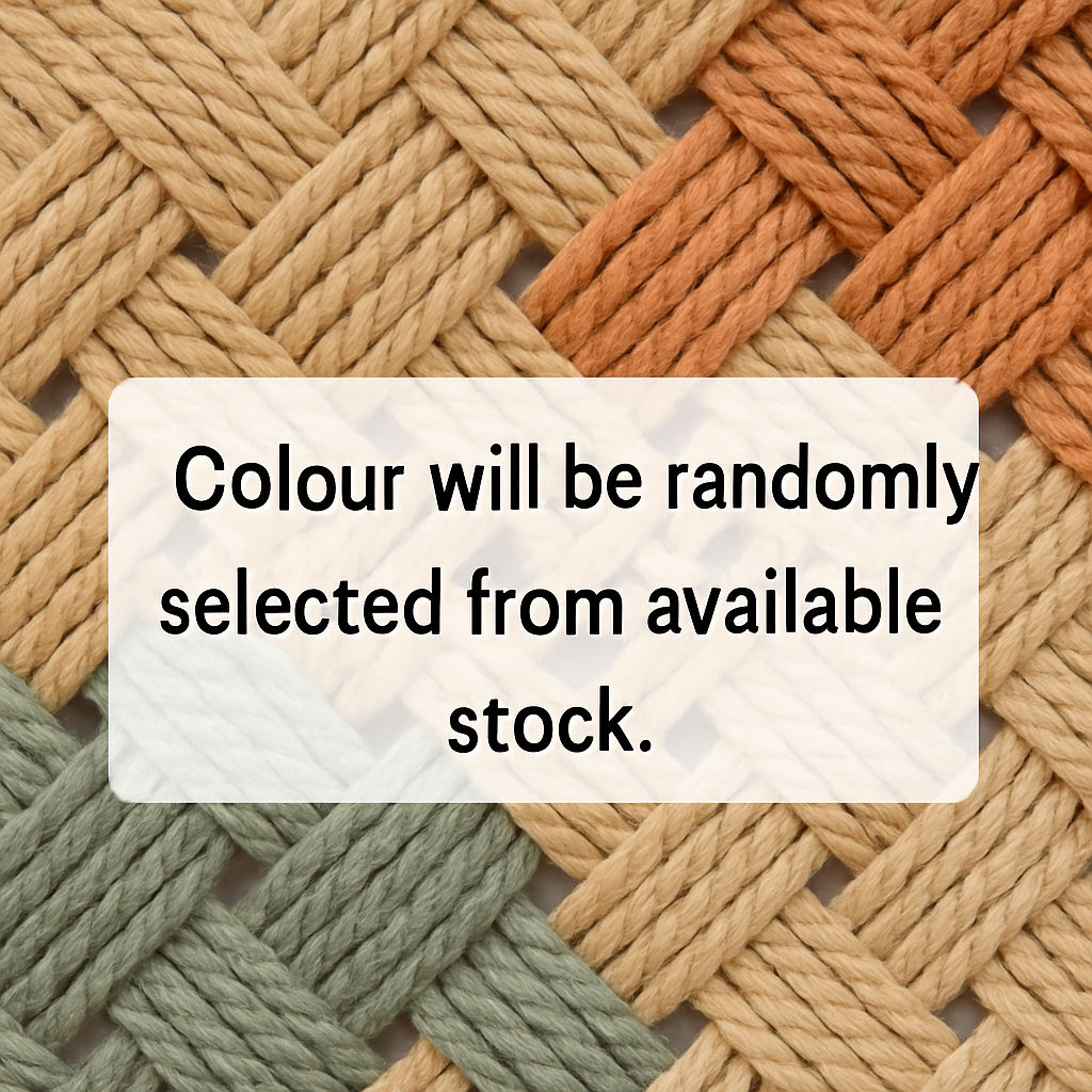 Handcrafted Swing With SS Rings on both side For All-1Pcs| Random Colour | Handmade Ring Dolna | Hanging Hammock Rope Bed Swing | Rattan Dulna Cradle for All. 