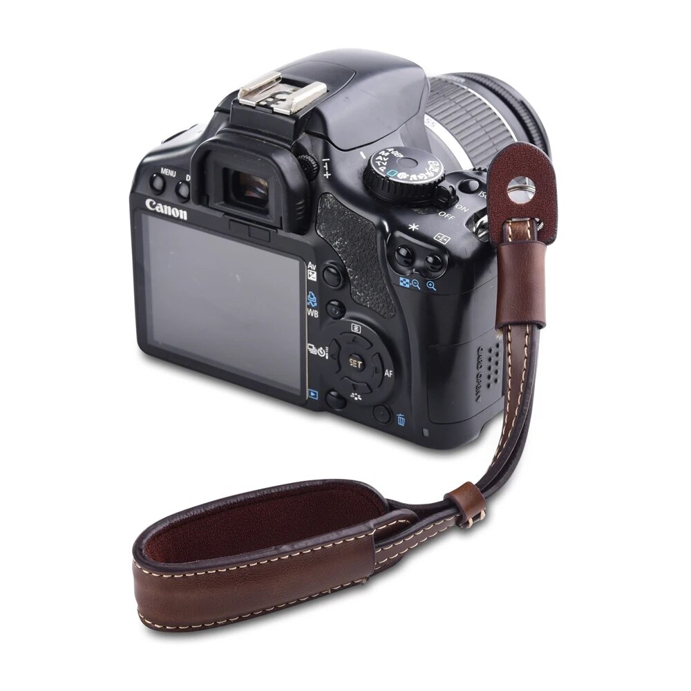 【YIYANGMAOYI111】Camera Wrist Strap PU Leather For Sony DSC-HX400V RX10 RX100 V IV III II A7 A7M3 A7M2 A77 A99 II HX90 HX60 HX50. 