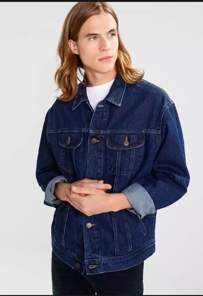 deep blue denim jacket