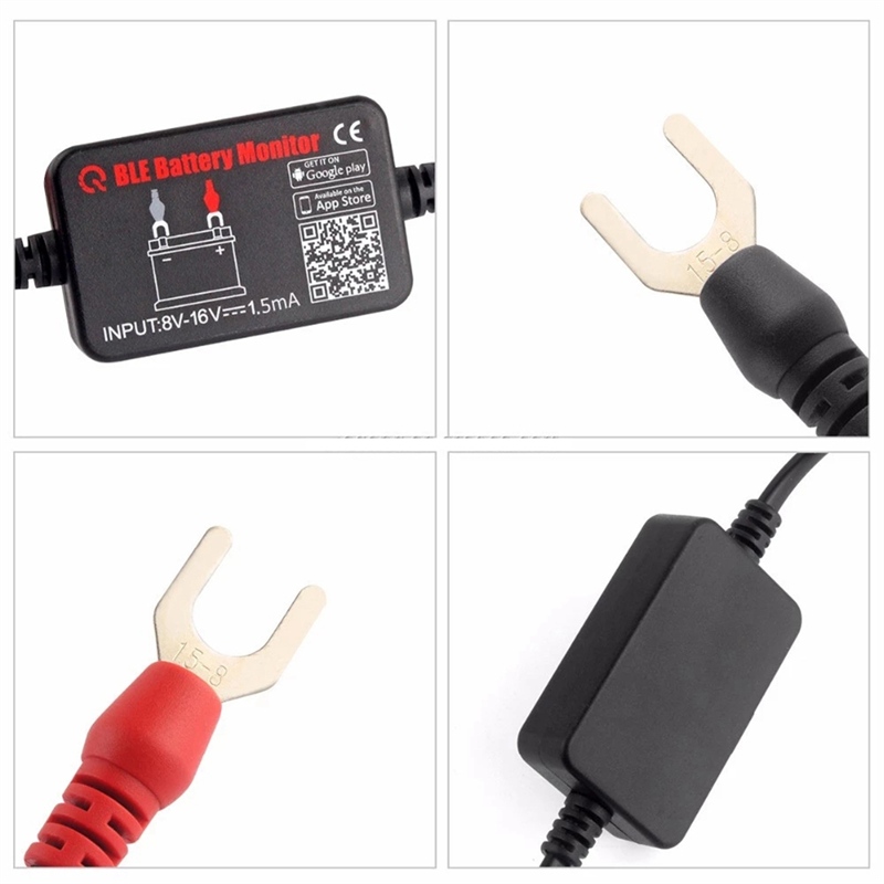 BM2 Battery Monitor Tester 12V Battery Monitor Voltage Tester Bluetooth 4.0 Car Battery Analyzer Charging Cranking Test. 