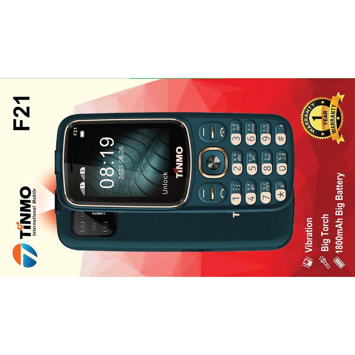 Tinmo F21 Feature Mobile Phone. 