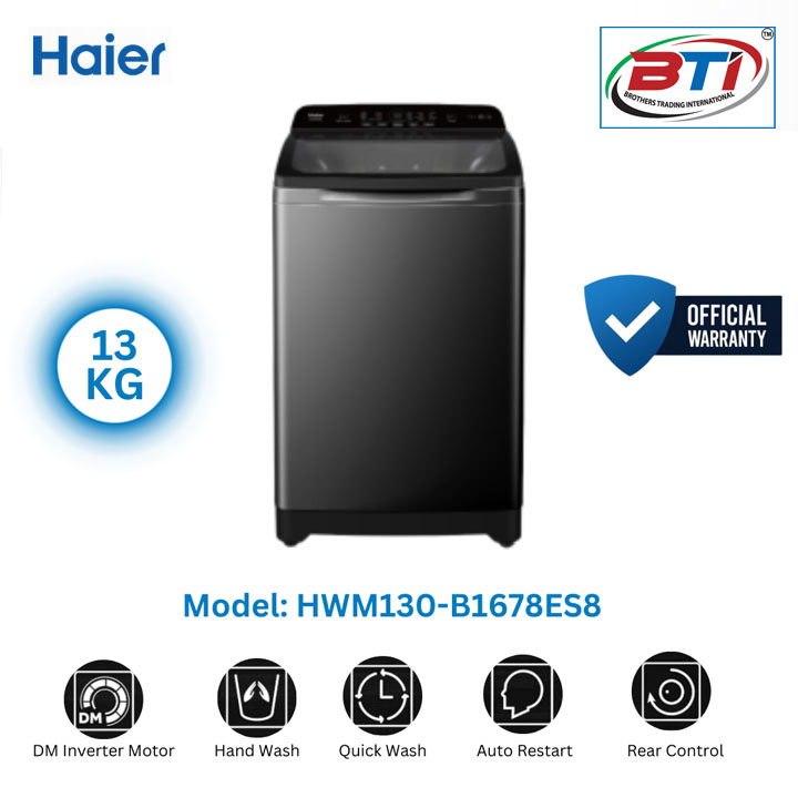 Haier 13 KG Top Load Automatic Washing Machine Model - HWM130-B1678ES8