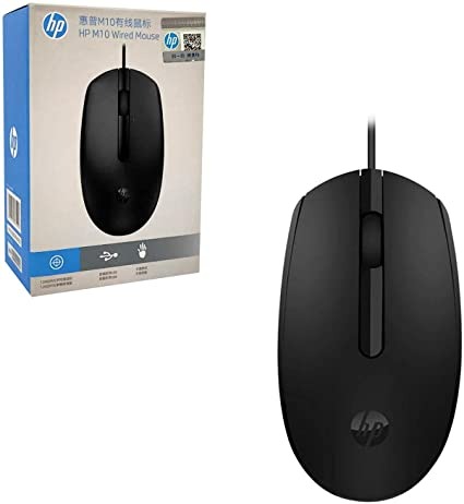 Hp M10 Ergonomic Design Usb Weird Mouse - Mouse. 