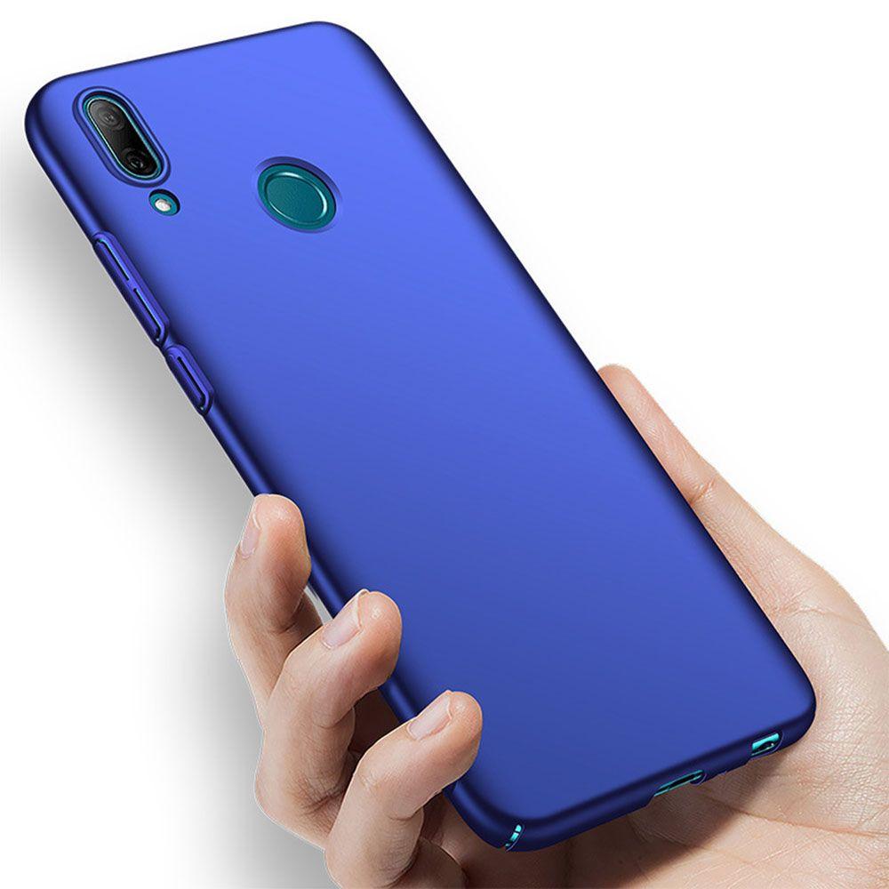 For Huawei Y9 2019 Ultra Thin Matt Finish Anti-Fingerprint Rubberised PC Hard Back Shell Case Cover. 
