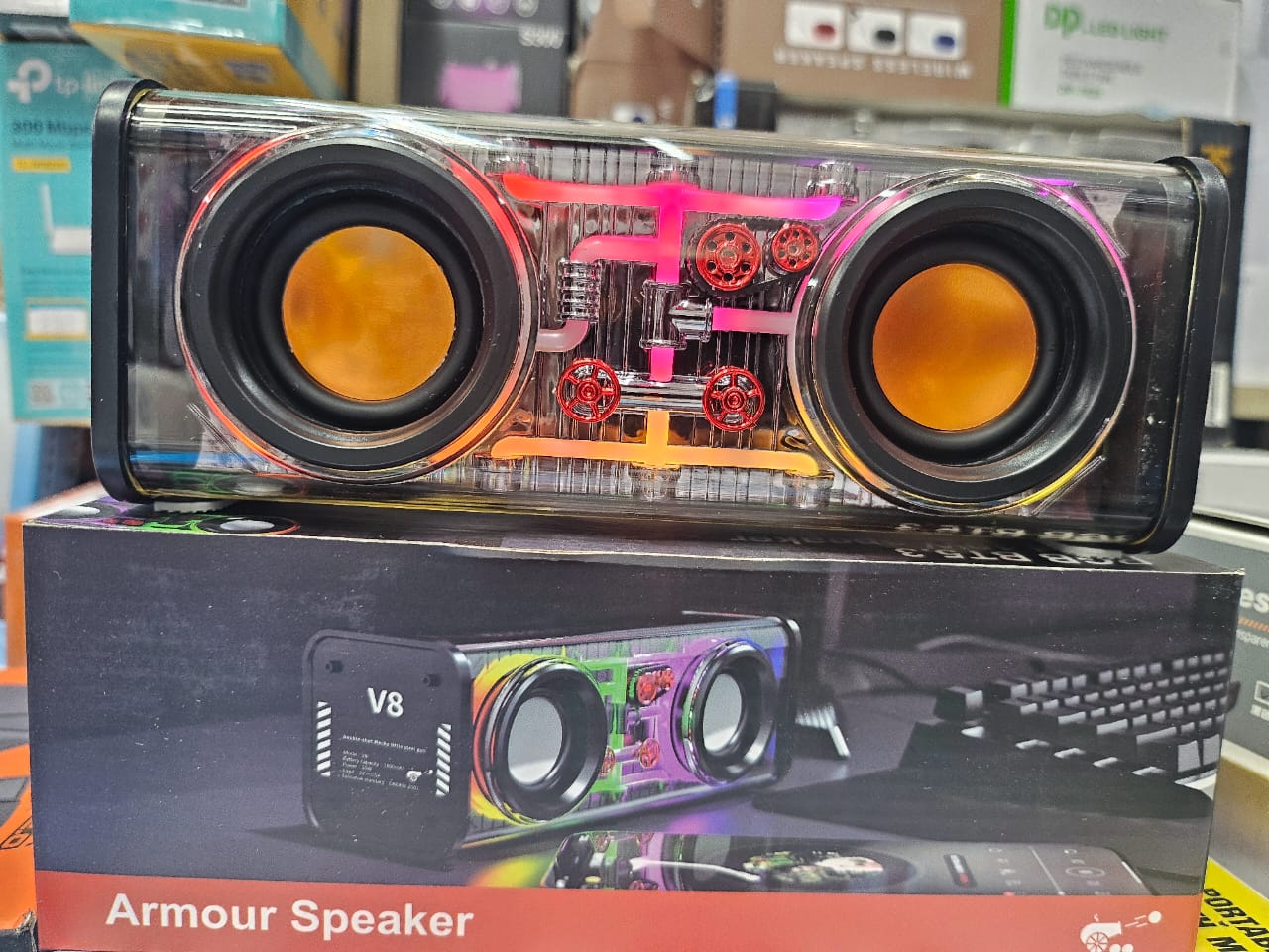 V8 Armour Speaker Portable Speaker Original. 