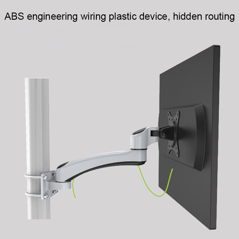 Gibbon Mounts FE111B Punch-Free Wall-Mounted Computer Monitor Stand. 