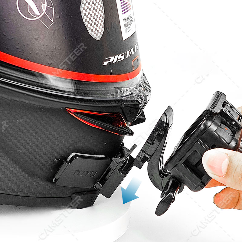 2024 Motorcycle Helmet Chin Mount for GoPro Max Hero 12 11 10 9 8 Insta360 X4 X3 One RS X2 Ace Pro DJI AKASO Camera Accessories. 