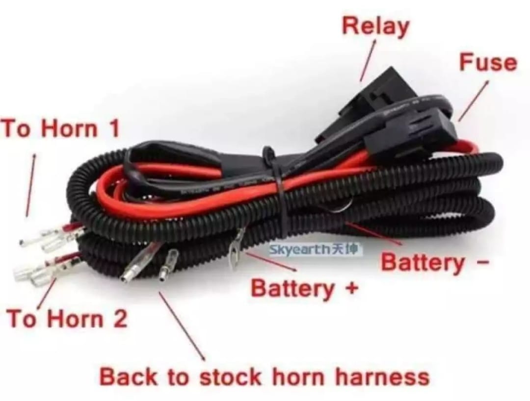 High quality Bike Car motorcycle horn or Light wiring Relay