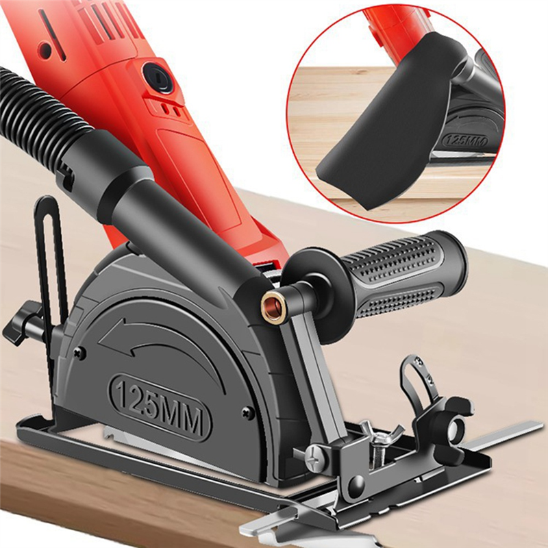 Hand Angle Grinder Converter Stand to Cutter Adjustable Grinder Bracket to Cutting Woodworking Table Tool with Guide Ruler. 