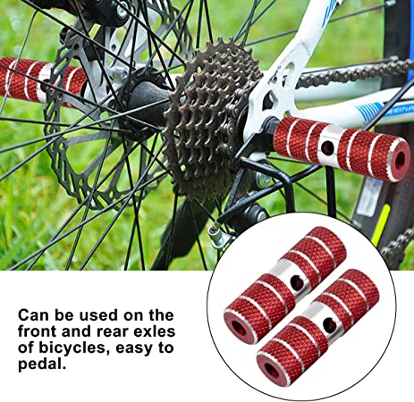 Fahrrad Pegs 4er Set - Rutschfeste Stunt Pegs Für 3/8 Zoll Achse