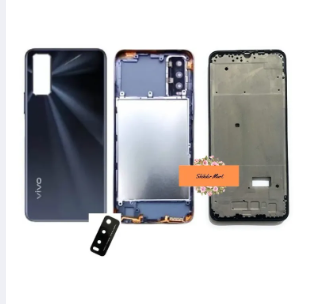Middle Body LCD Display Ring Frame With Backshell for vivo y20 y20i y20s y20a / Full Body For Y20