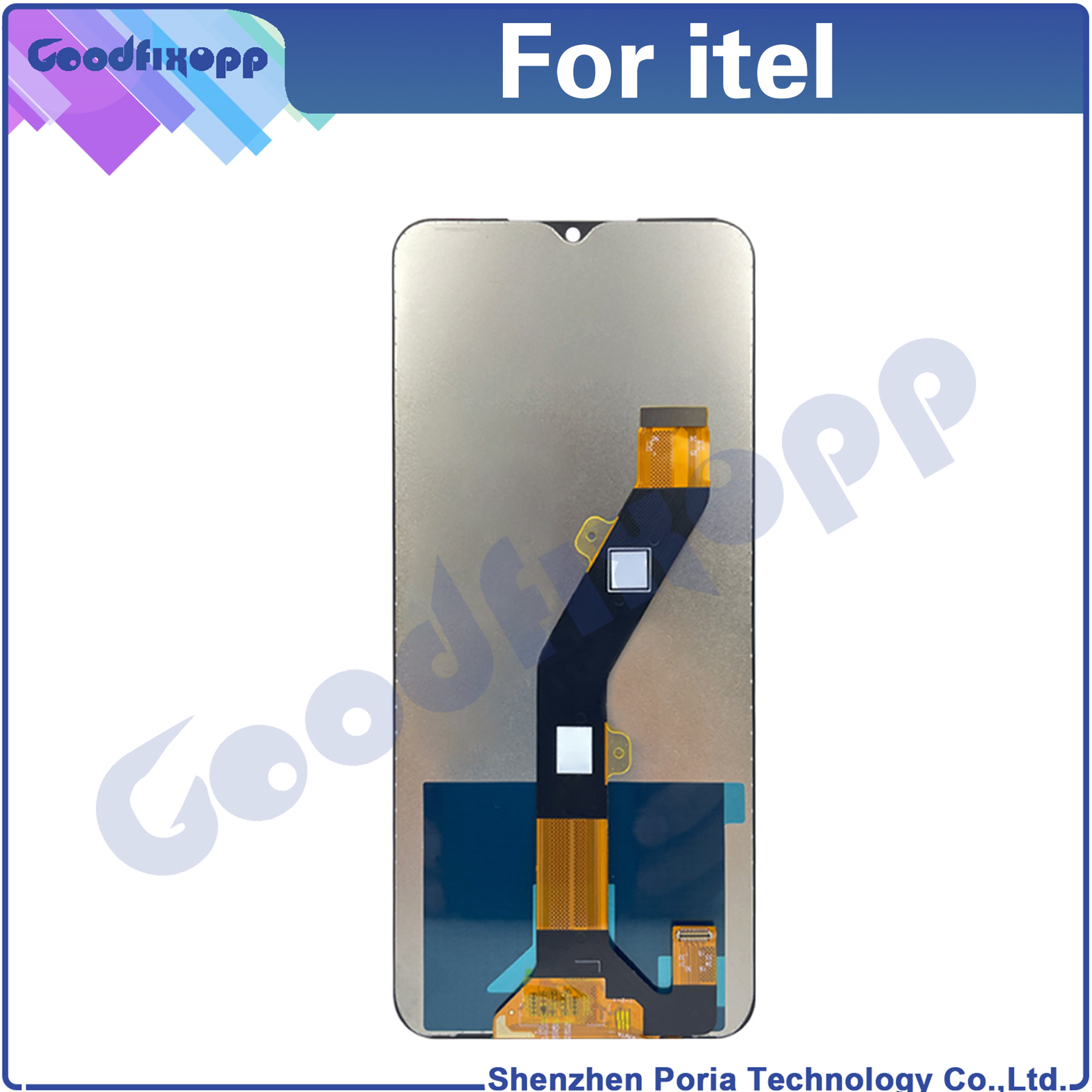 For itel A60 A60S P40 P662L LCD Display Touch Screen Digitizer Assembly Repair Parts Replacement. 
