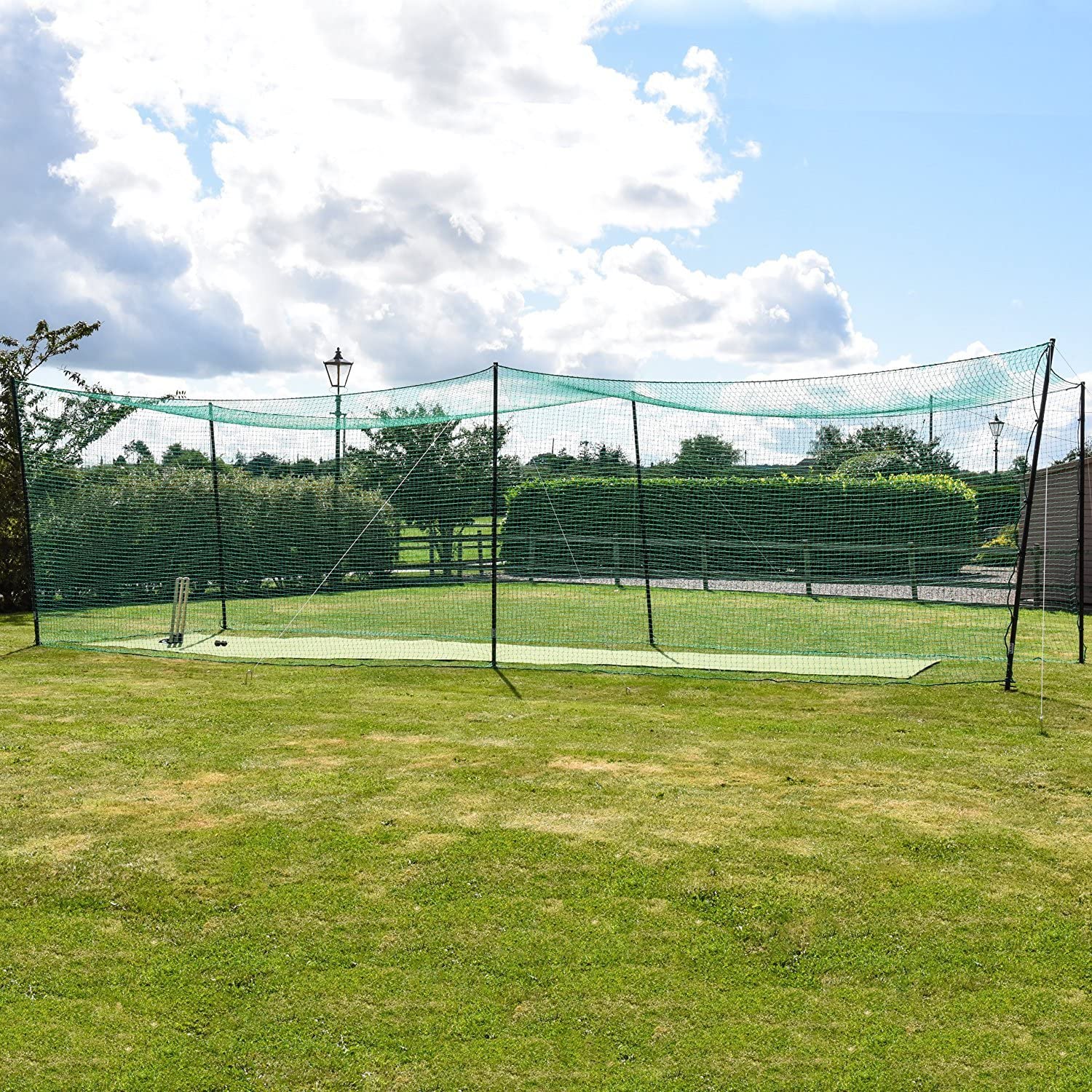 Cricket Practice Net - Train Like A Pro With This Professional-Grade Cricket Practice Net, Sized At 42 X 8 Feet To Accommodate Rigorous Training Sessions. 