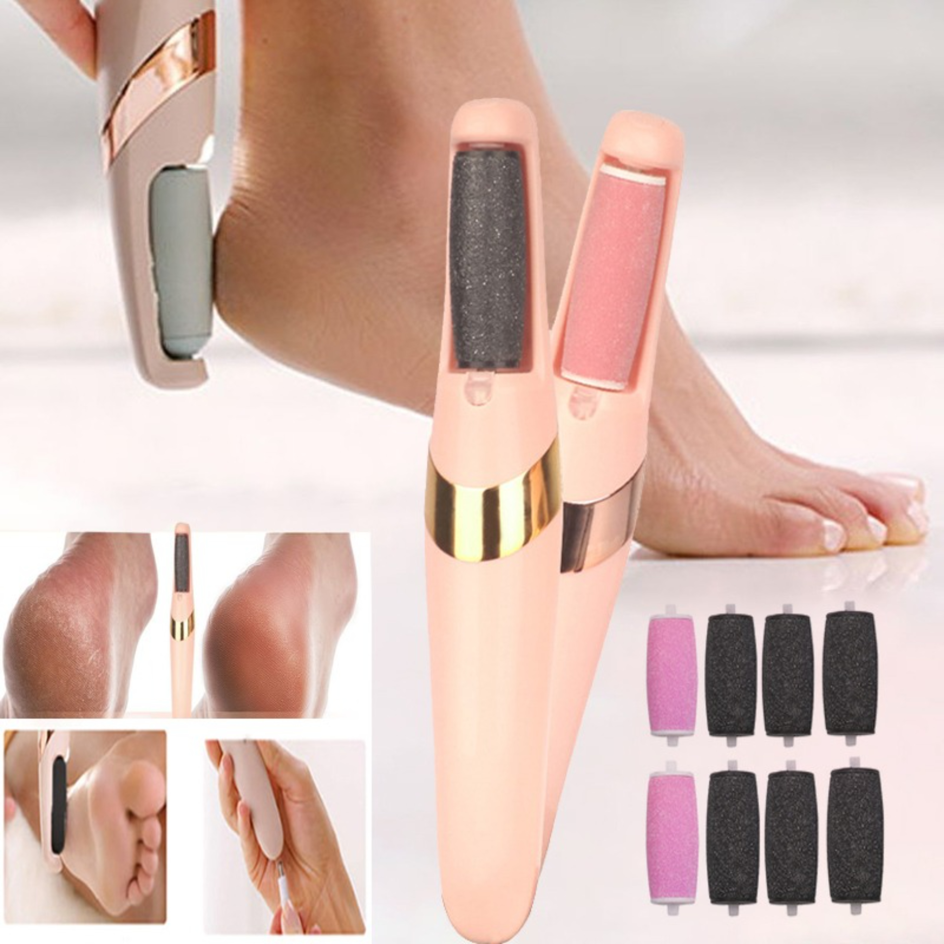 FLAWLESS PEDI ELECTRONIC PEDICURE TOOLS. 