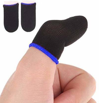 2 pcs / 1 Pair Breathable Mobile PUBG Finger Sleeve Press Trigger Game Controller Sweatproof Gloves for PUBG Gaming. 