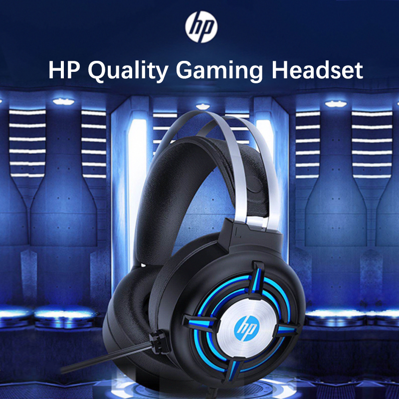 HP H120 Gaming Headset Heavy Bass Cool Lights PC Headphone with  Omnidirectional Folding Noise Cancellation Microphone: Buy Online at Best  Prices in Bangladesh | Daraz.com.bd
