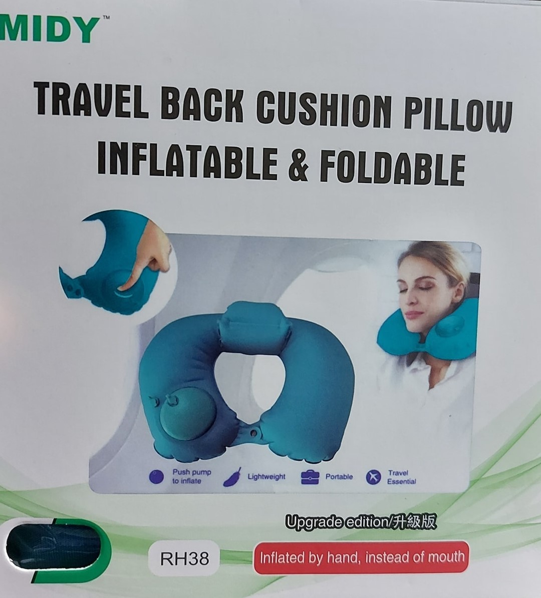 inflatable back cushion travel