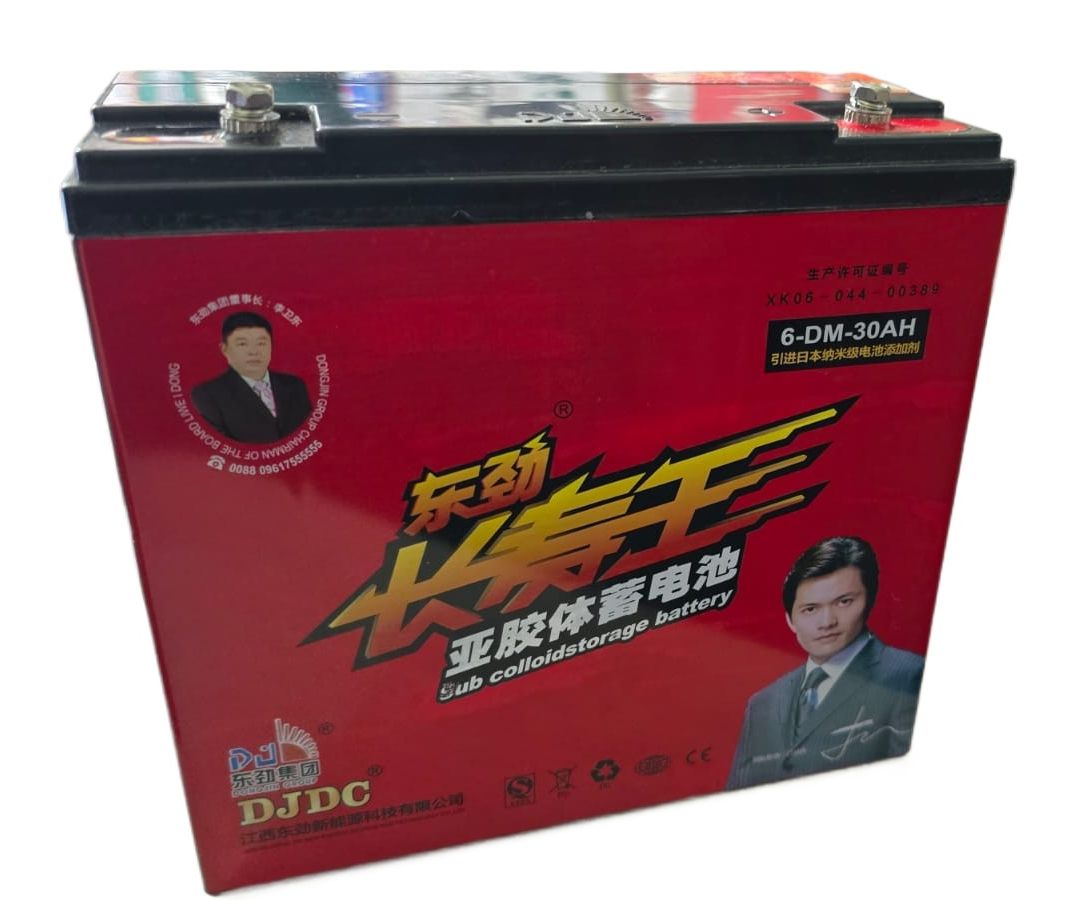 DJDC 30Ah Battery / Authoritative DJDC 30Ah Battery 1Pcs- r-7kg. 