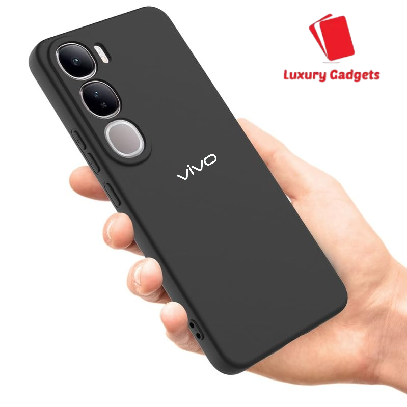 For Vivo Y19s Y29 Luxury Shockproof Camera Protective Liquid Soft Silicone Case Back Cover