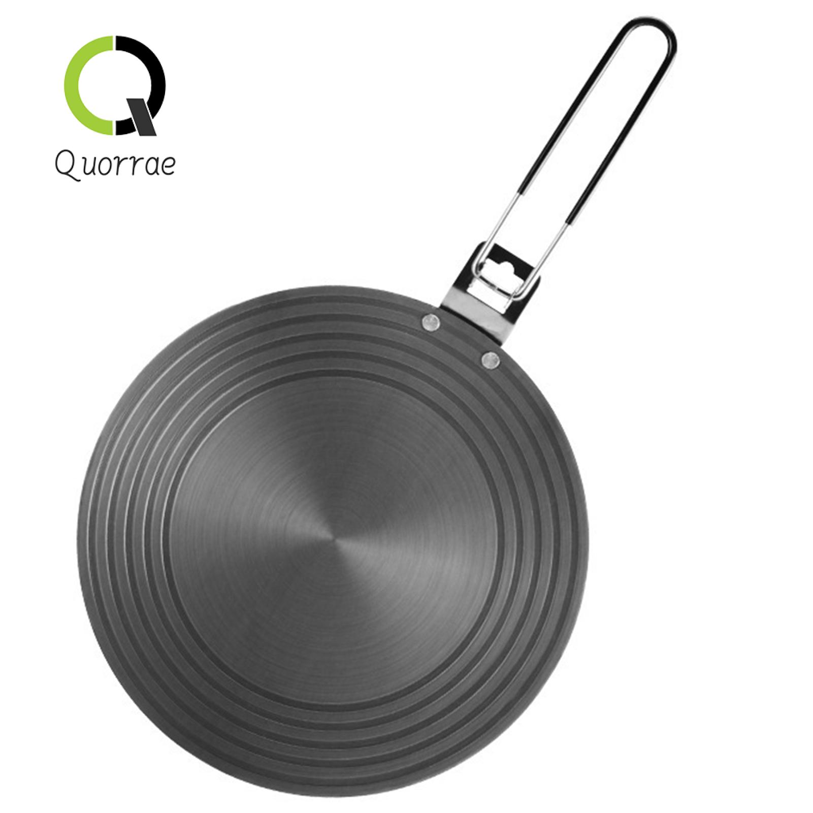 Quorrae Thermal Conductive Plate Anti-scalding Handle Gas Stove Simmer Plate for Quick Heating Cookware Buyers' Choice Anti Scalding Heat Diffuser. 