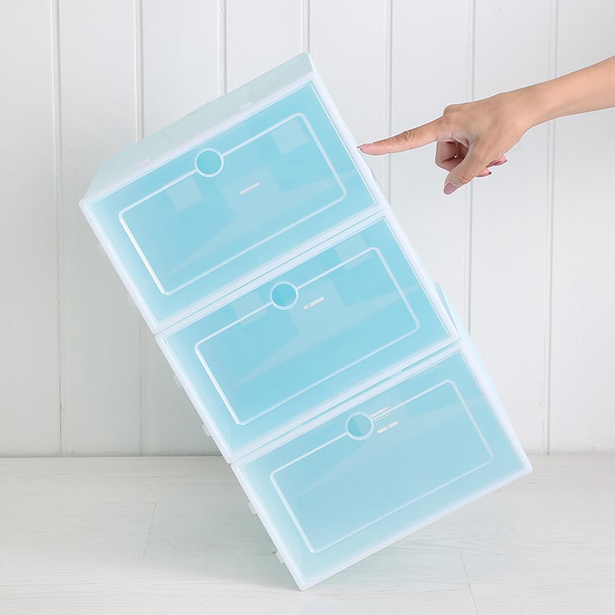 shoe boxes stackable-6 * shoe box-Pink