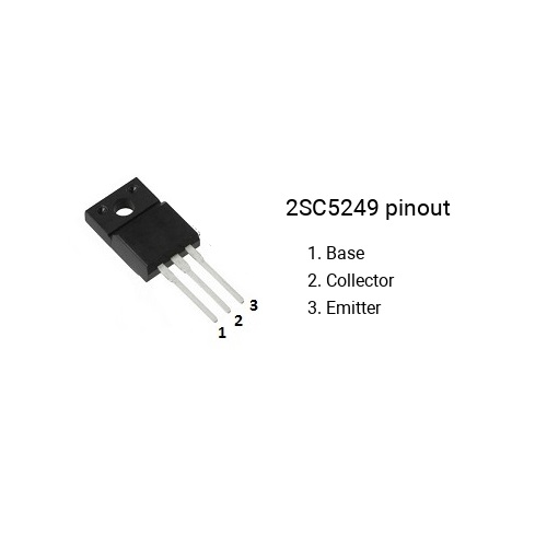 2SC5249 C5249 Silicon NPN Triple Diffused Planar Transistor for Switching Regulator. 