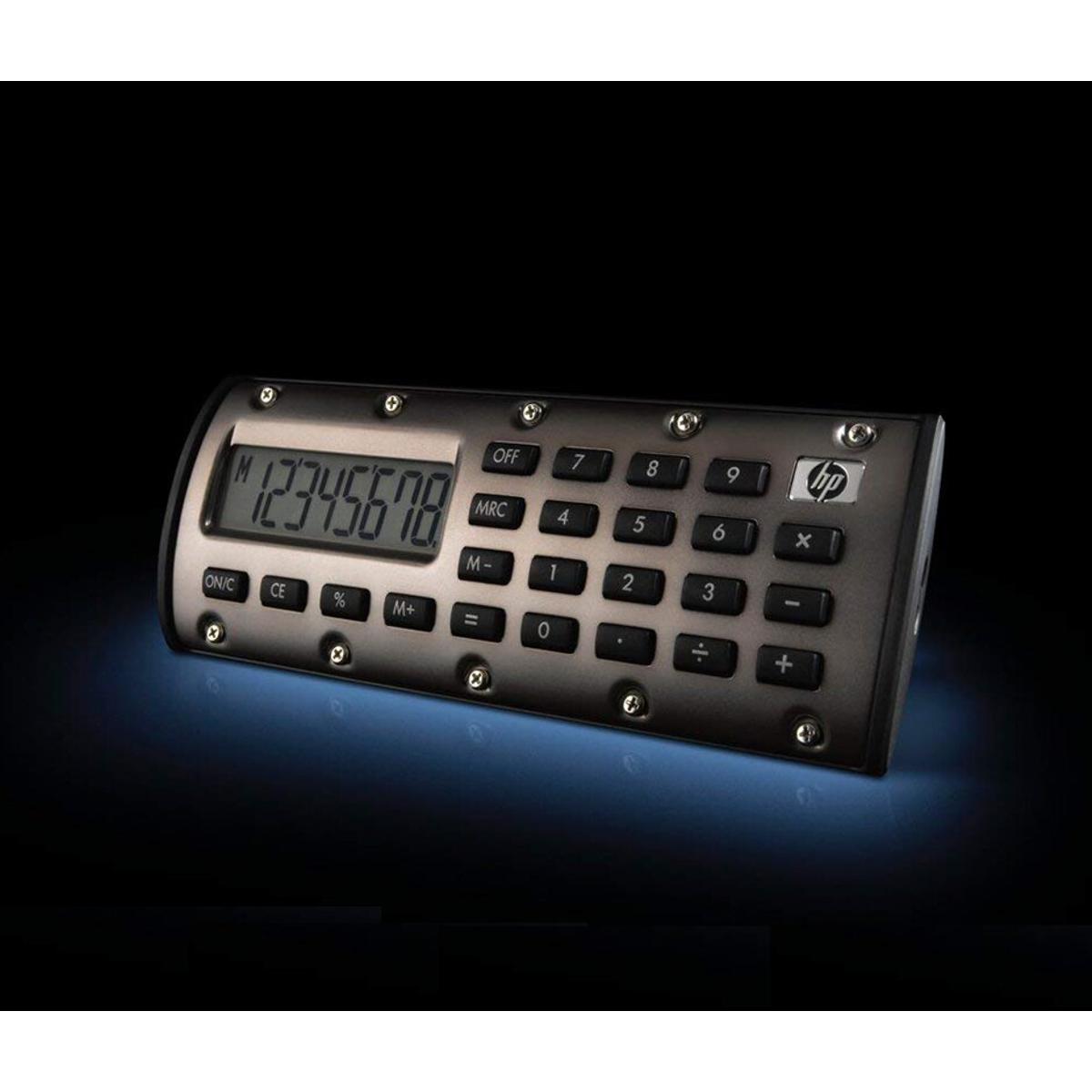 【happy one】Hp Quick Calc Cute Calculator Portable With Small Cute Calculator Magnet Led Pocket Student Calculator