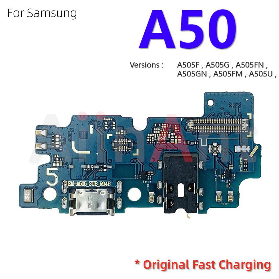 Original USB Charger Sub Connector Board Dock Charging Flex Cable For Samsung Galaxy A30 A30s A31 A32 A305F A307F A315F A325F. 