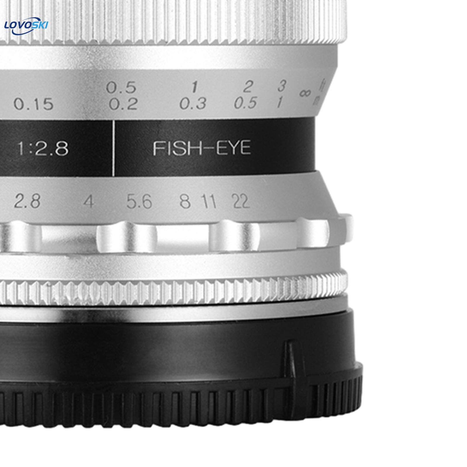 Manual Lens 7.5mm Durable Heavy Duty Camera Easy to Install Stable Performance Supplies. 