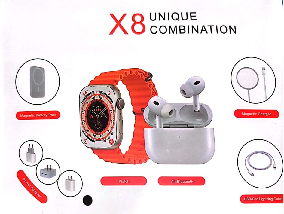 X8 Unique Combination Smart Watch