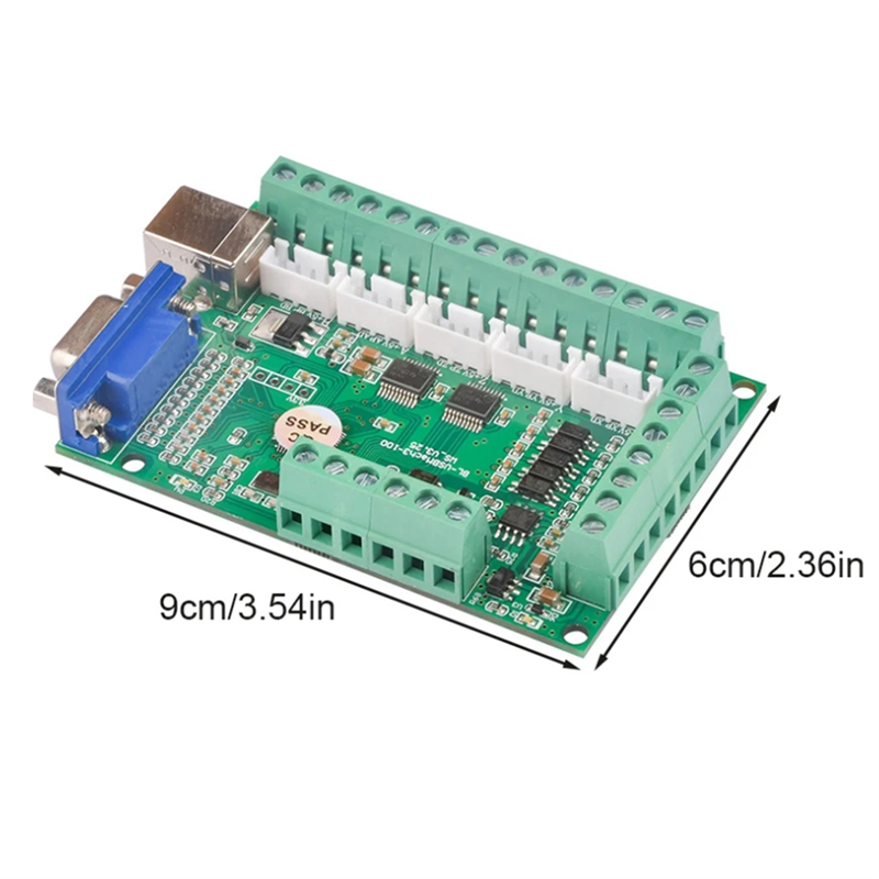 Plastic Mach3 V3.25 USB Driver Motion Controller 5 Axis CNC Board Z Tool Setter for Cnc Router Cutting Engraving Milling Machine Kit. 