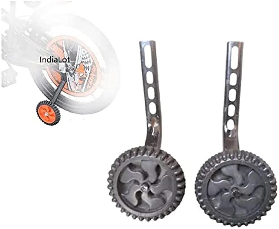 Kid's Cycle Side Supporter Wheel Training Wheels Adjustable Side Support Wheel Set for 12 to 20 inch Bicycle. 