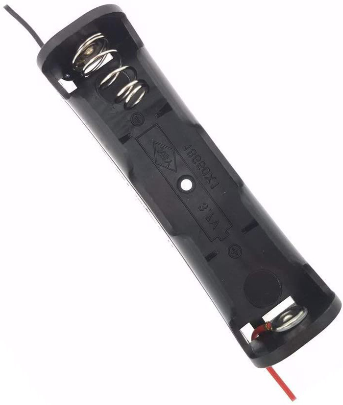18650 Batteries Case for 18650 Battery diy project / 3.7 volt battery holder. 