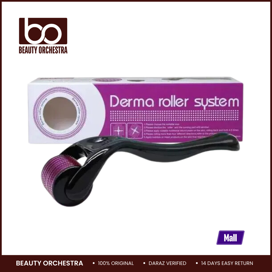 Derma Roller Micro Needle for Hair, Beard Growth and Facial Skin Therapy (All Sizes)