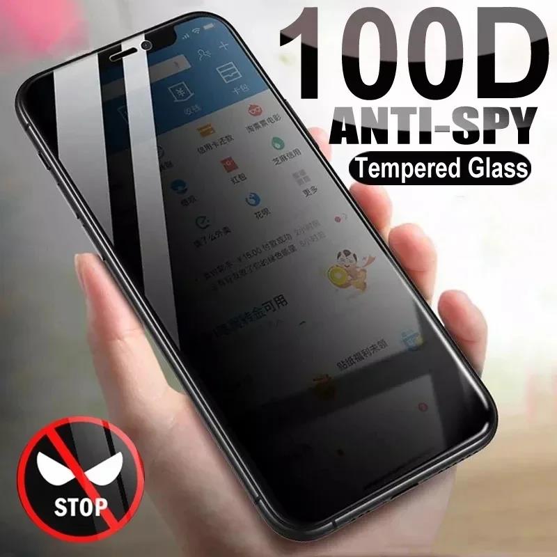 3 Pcs Privacy Tempered Glass Screen Protector For OPPO K7 K9Pro K10X (5G) Rx17 Neo Ax5S Ax7 Pro NEO9 Find X2 X3 X5 Lite Anti-Spy. 