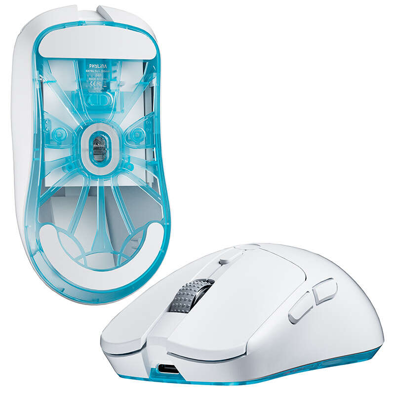PHYLINA Wireless Mouse Gaming Esports Rechargeable Dual Mode S450 Lightweight Mechanical Office Computer. 