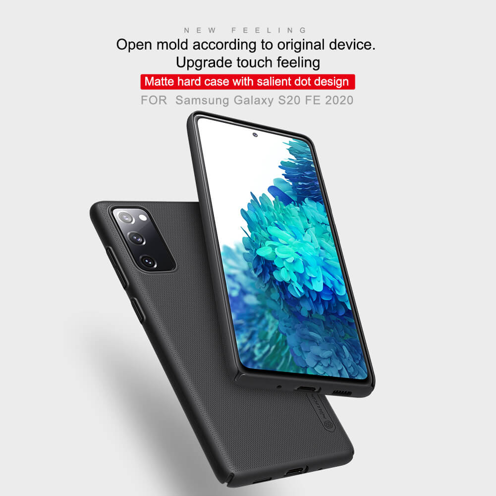 Nillkin Original Case For Samsung Galaxy S20 FE, S20 Plus & S20 Ultra - Super Frosted Shield Matte Back Cover