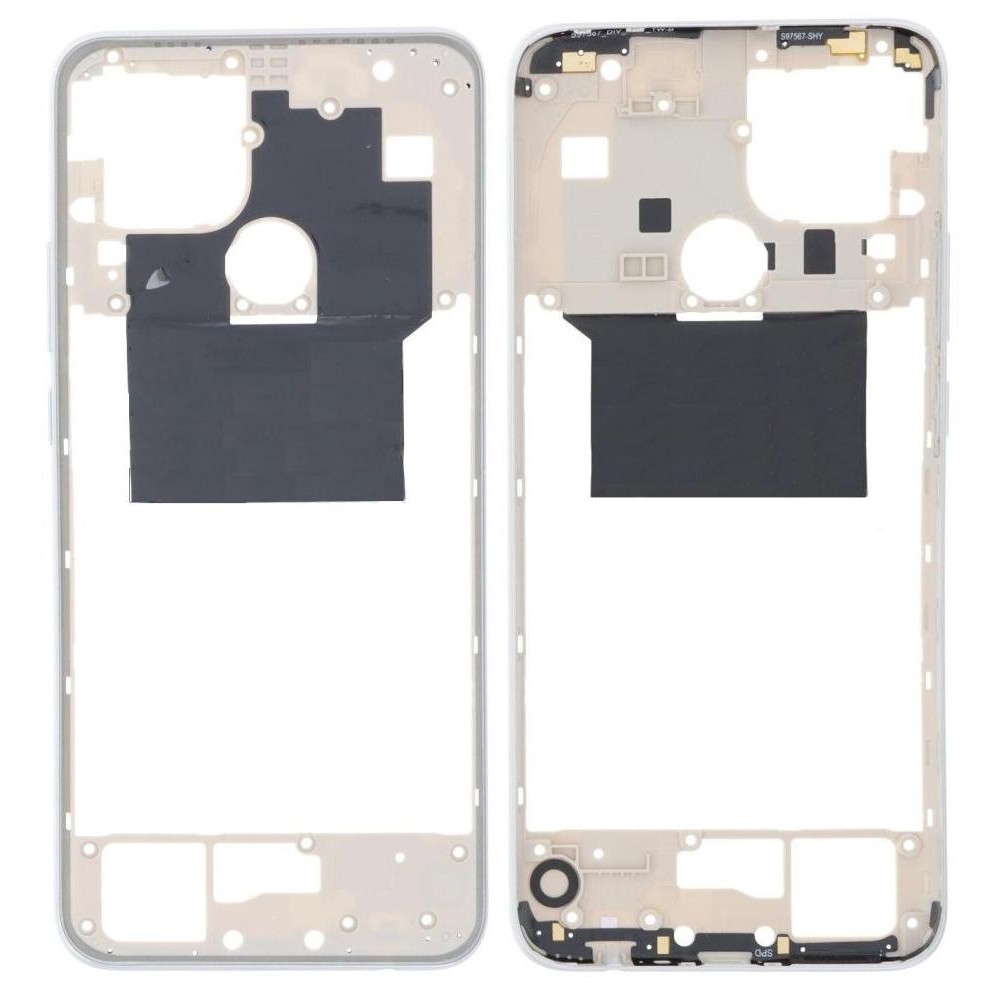 Full Body Housing For Oppo A15/A15s Front LCD Frame Panel, Middle Bezel Frame and Back Panel. 
