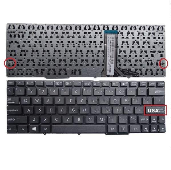 New Laptop keyboard replacement for ASUS T100 T100TA keyboard Black US version