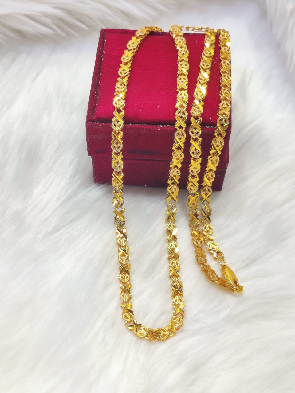 Gold Plated Chain For women and girls. 