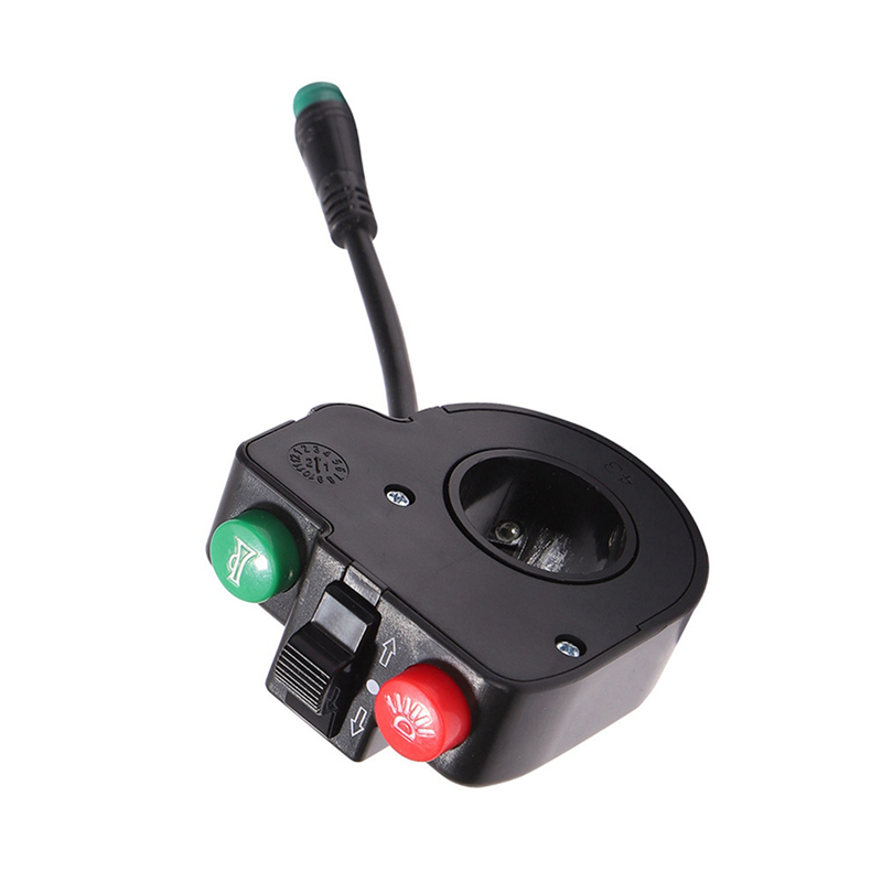 2X Electric Scooter Waterproof Handlebar Headlight Horn Turn Signal Switch for /PRO Electric Scooter Accessories