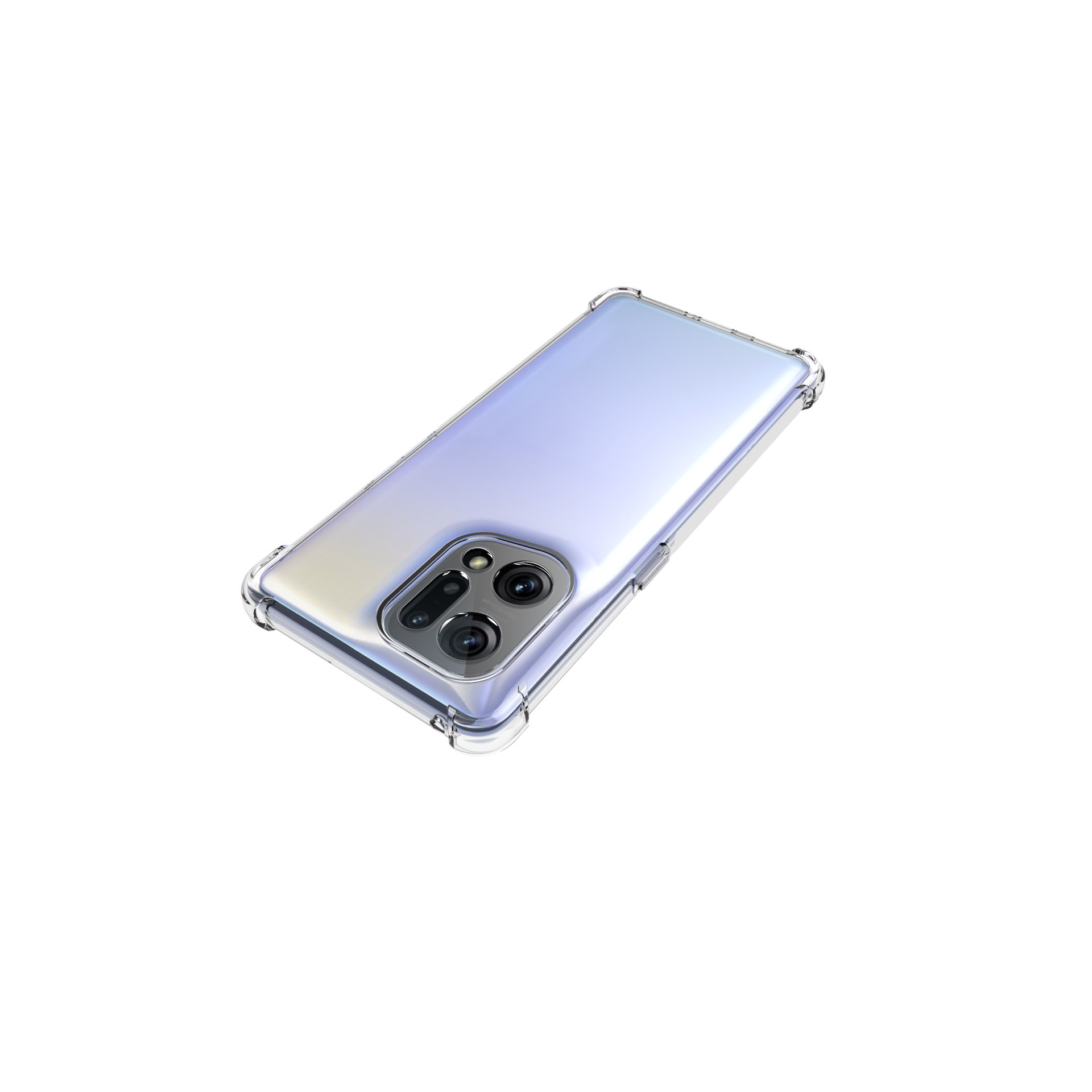 Applicable OPPO Find X5 X5PRO X5lite RENO 7 Protective Sleeve Phone Case Airbag Drop-Resistant Soft Case. 
