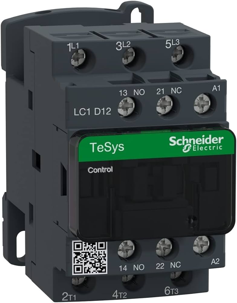 Magnetic contactor lc1d12 schneider new model. 