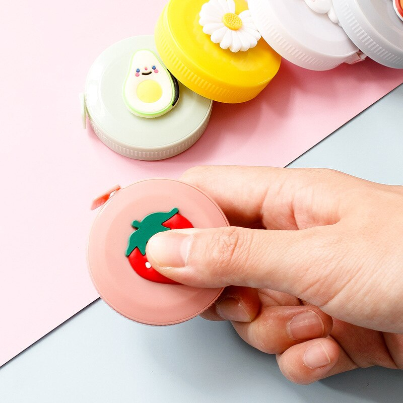 1pcs Tape Measure Portable Fan 1.5m Feet Double Size Measuring Tape. 