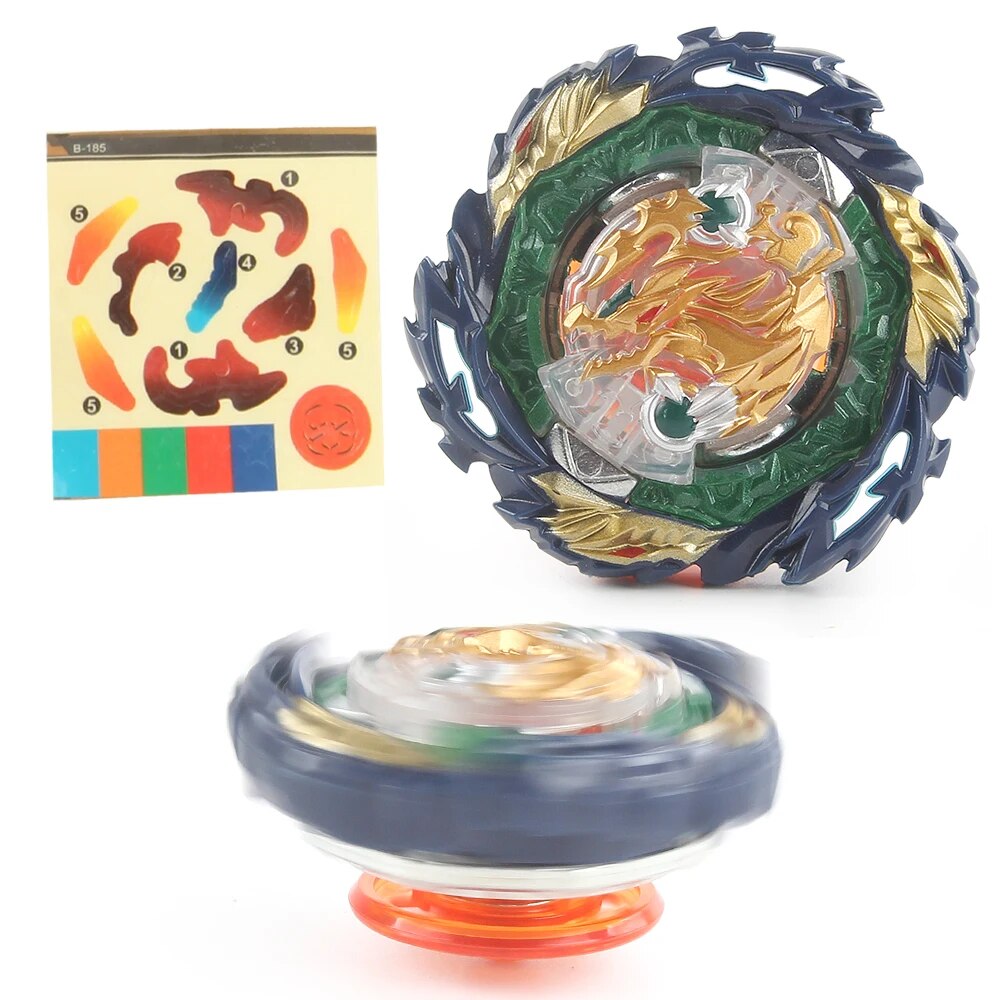 Blayblade Burst B-185 Vanish Fafnir Tapered Kick-3 Fidget Toy Bey Gyro Metal Blablade Spinning Battle Top Spinner Funny Games. 