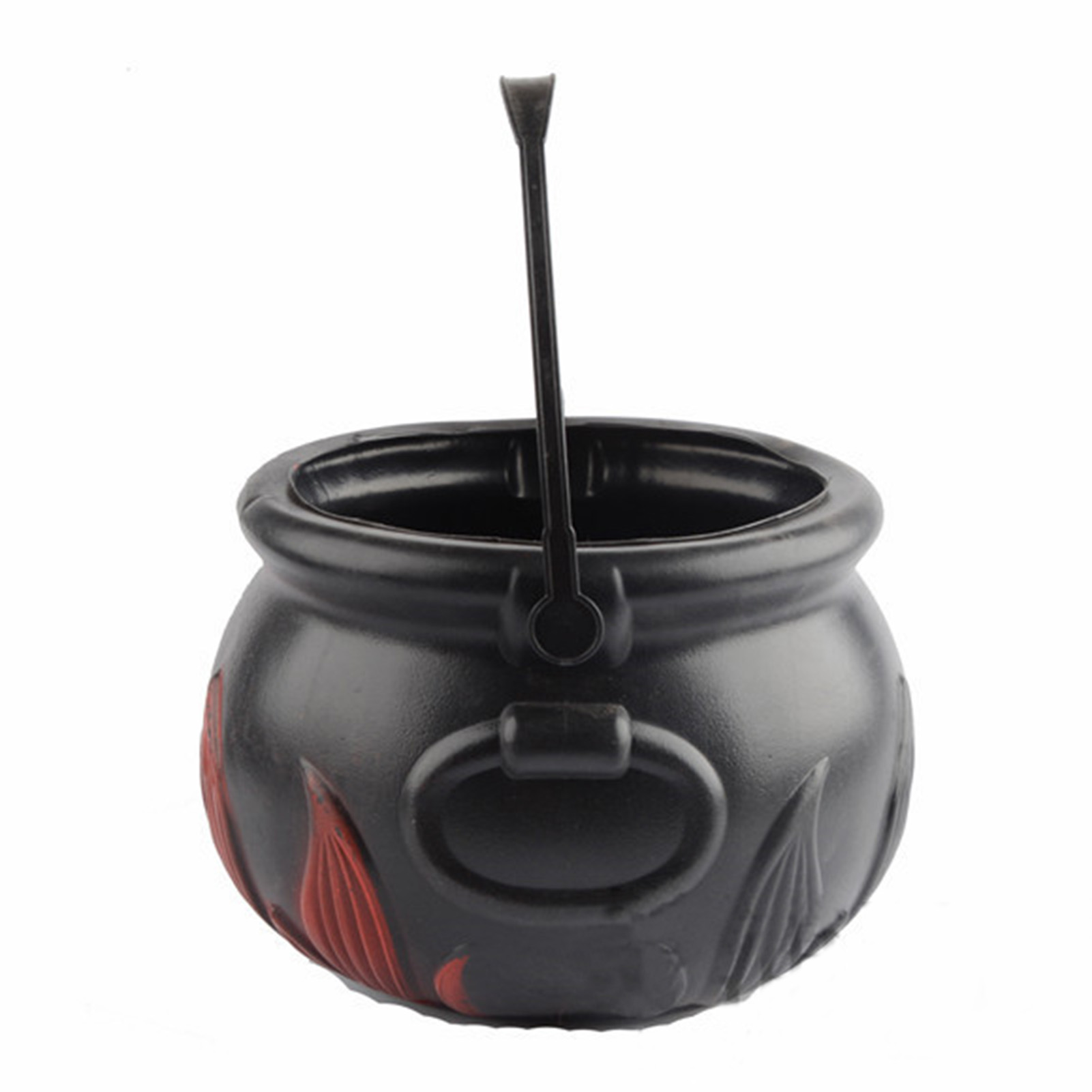 Witch Pot Novelty Wear-resistance Portable Halloween Witch Candy Holder for Festival. 