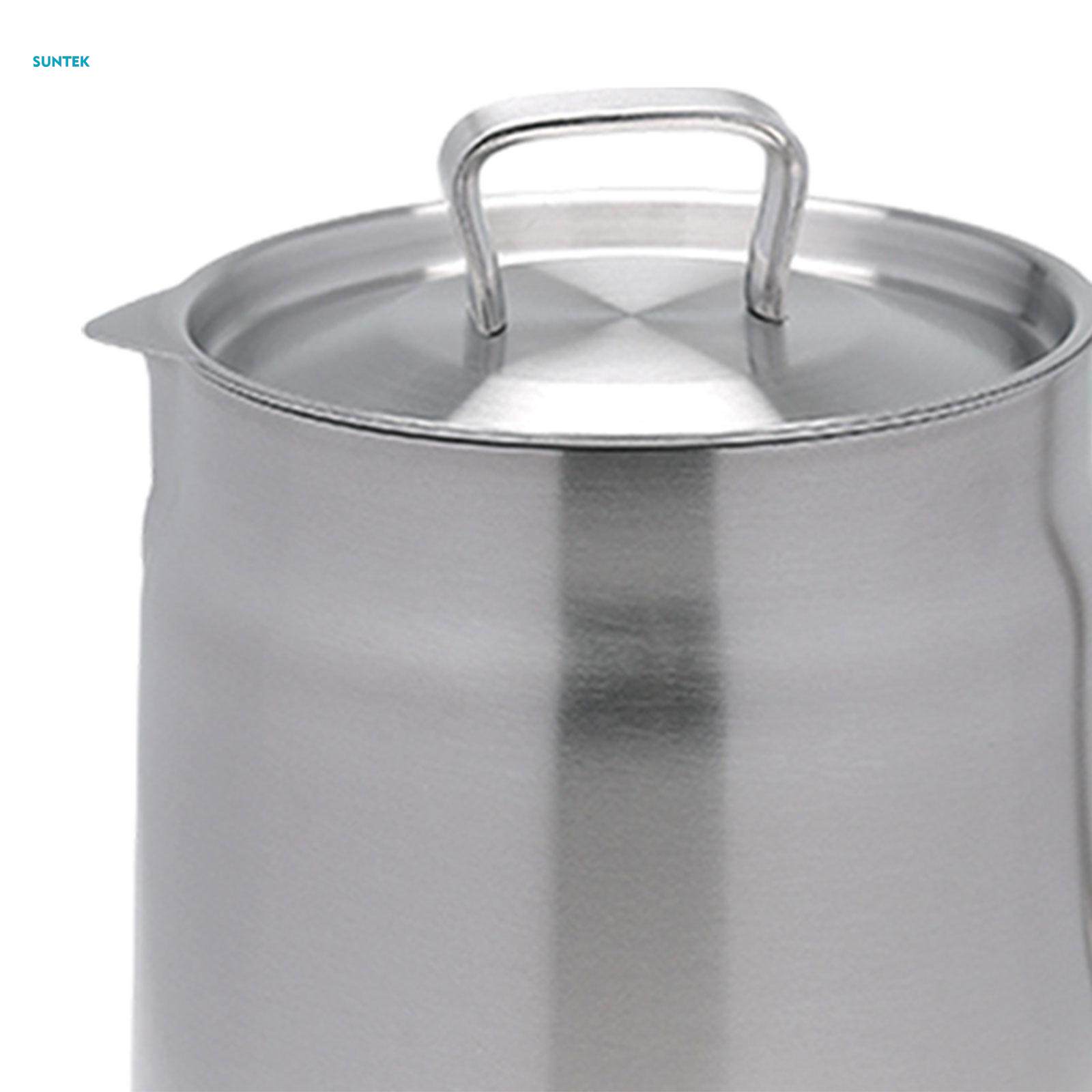 Deep Frying Pot with Strainer and Frying Basket for Fried. 