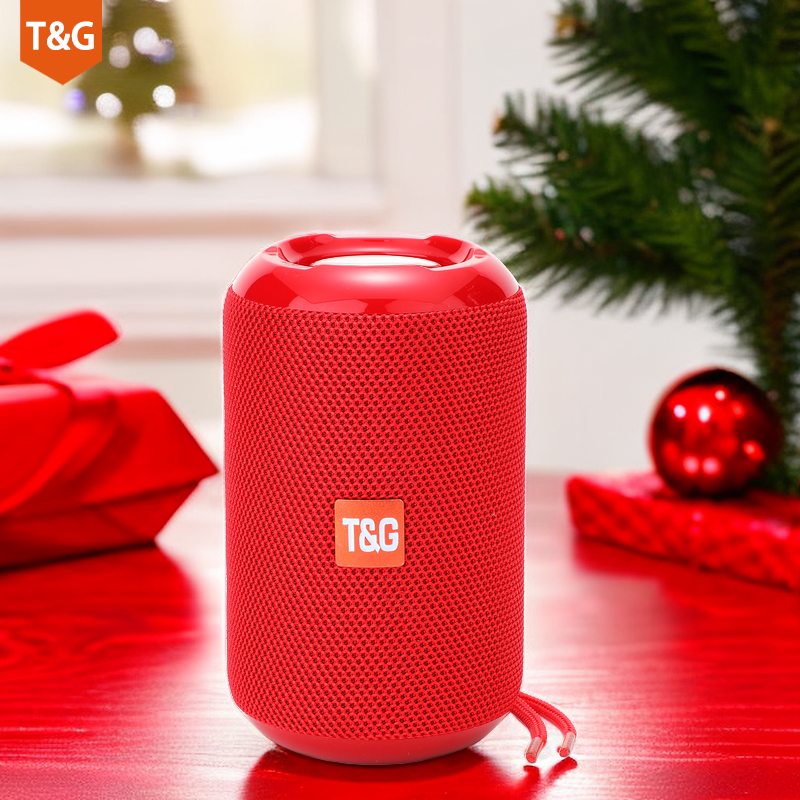TG264 Portable Bluetooth Speaker Camping/Outdoor/Versatile Stereo Speaker TWS Stereo/Free Call /FM/TF Card/USB Flash Drive. 