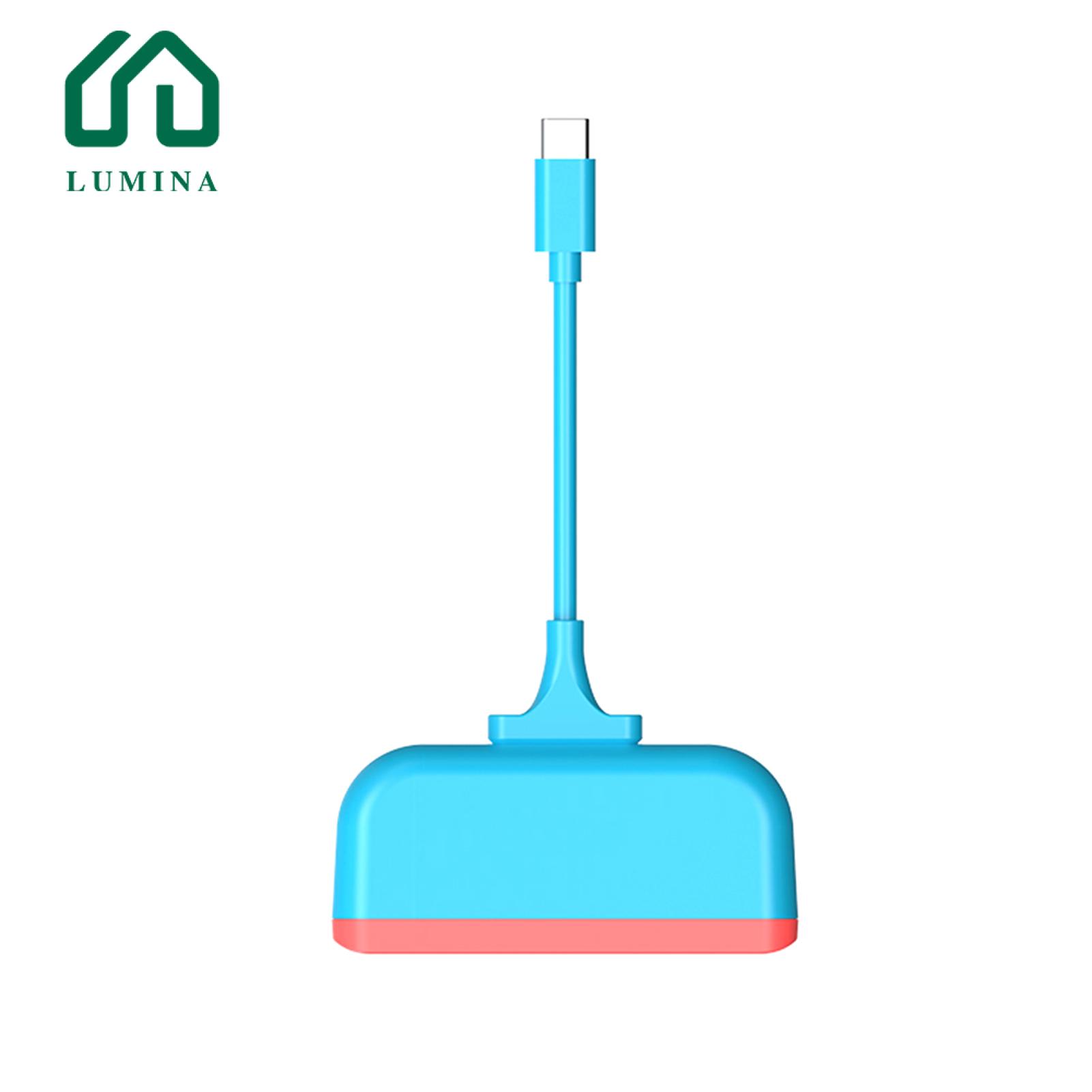 Lumina Docking Station rle Type-C to 4K HDMI-compatible USB 3.0 PD Hub Adapter